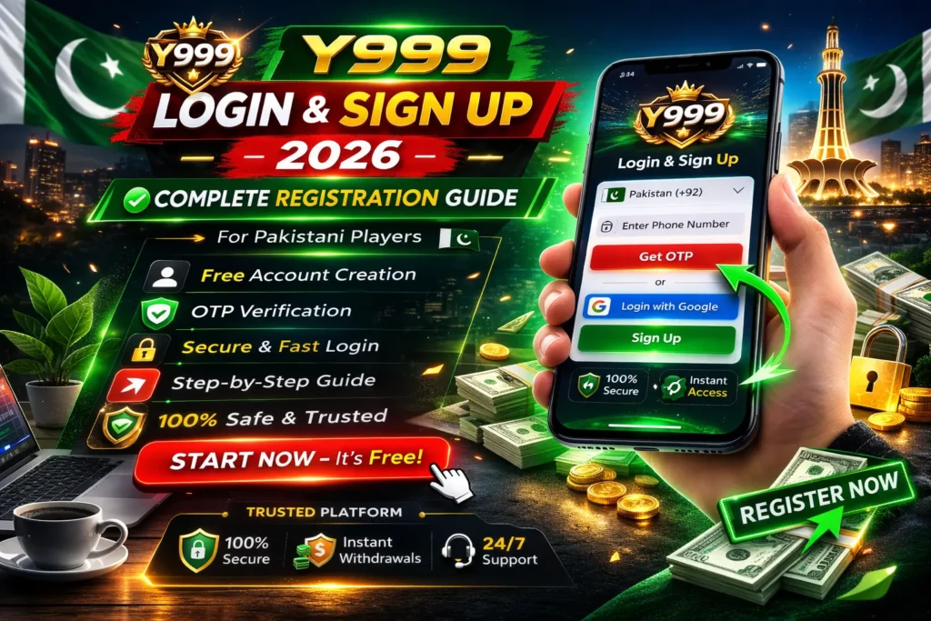 Y999 Login & Sign Up 2026